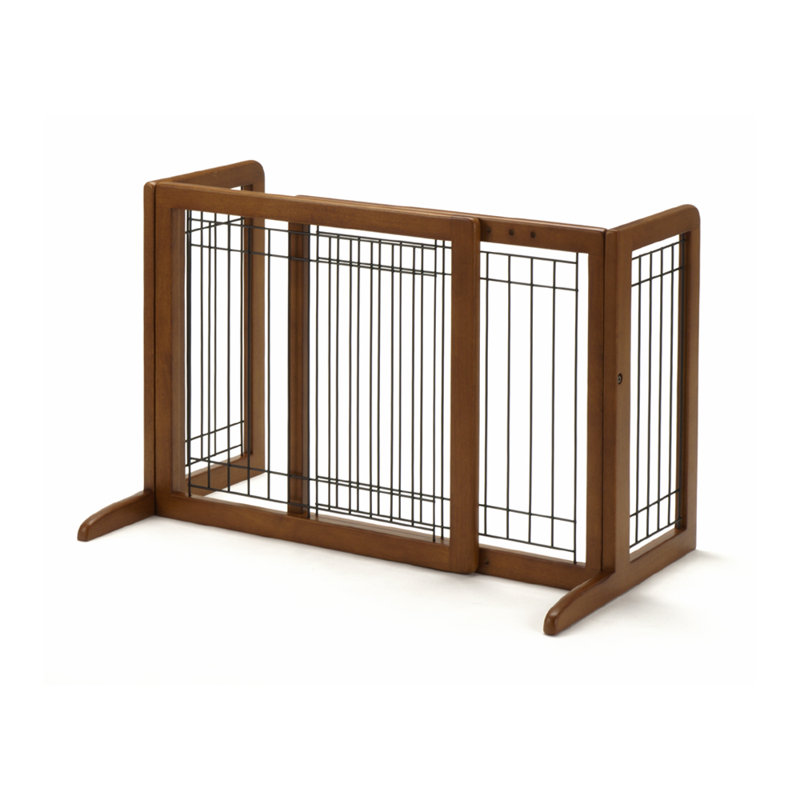 Richell Freestanding Pet Gate & Reviews Wayfair